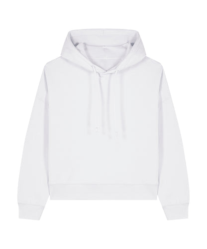 Tryck din logga på Hoodies från Stanley/Stella - Anpassa Stanley Stella - Nora Hoodie i färgen Vit för företag, föreningar och privatpersoner