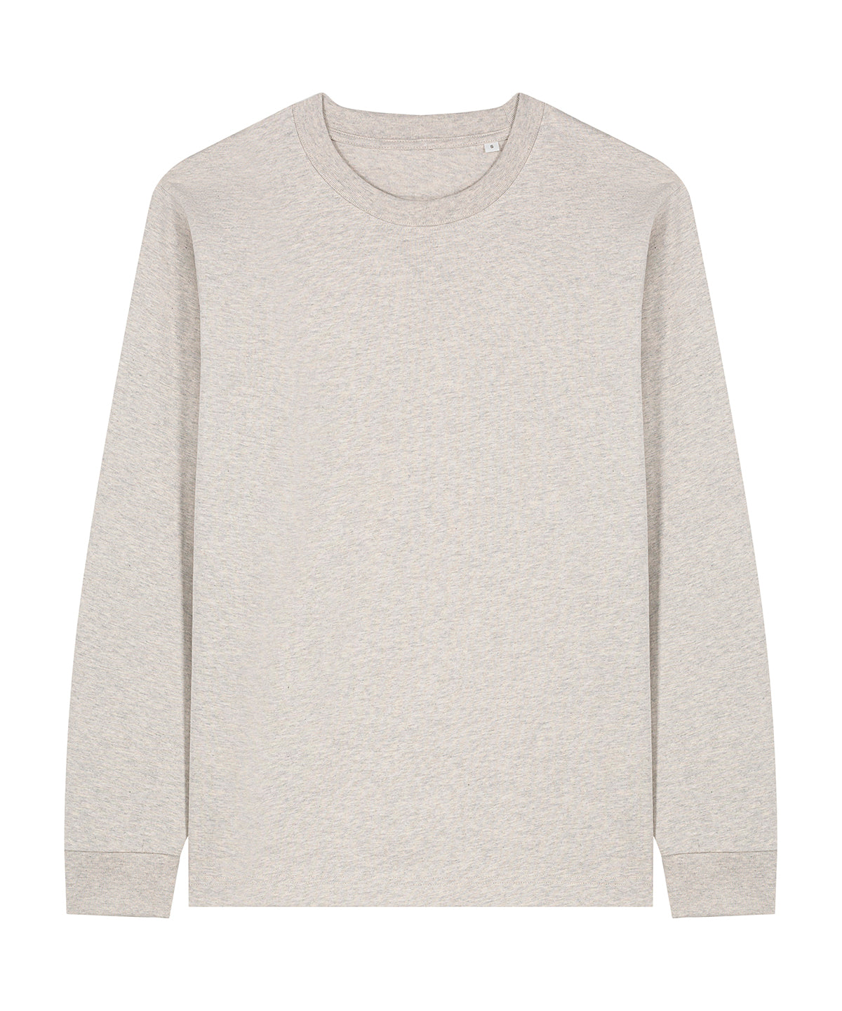 Tryck din logga på T-shirts från Stanley/Stella - Anpassa Freestyler Långärmad Premium T-shirt – Unisex i färgen Ljusgrå för företag, föreningar och privatpersoner