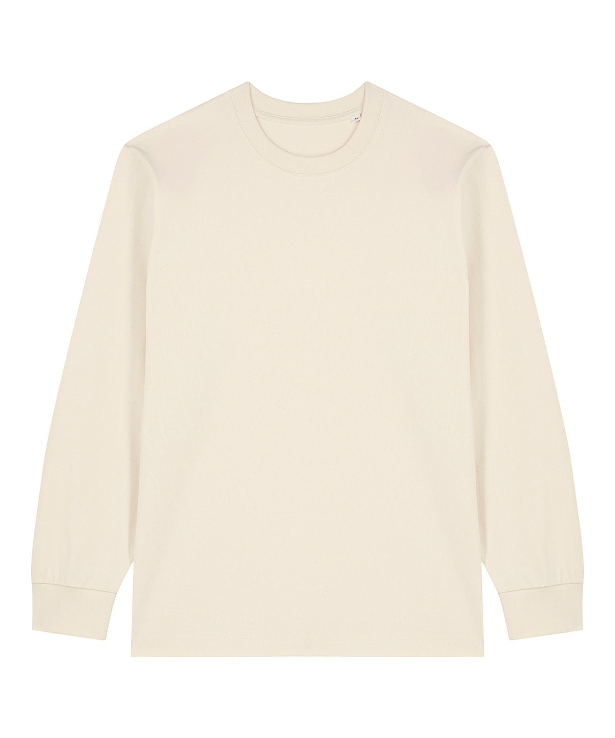 Tryck din logga på T-shirts från Stanley/Stella - Anpassa Freestyler Långärmad Premium T-shirt – Unisex i färgen Naturligt för företag, föreningar och privatpersoner