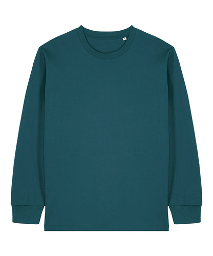 Tryck din logga på T-shirts från Stanley/Stella - Anpassa Freestyler Långärmad Premium T-shirt – Unisex i färgen Teal för företag, föreningar och privatpersoner