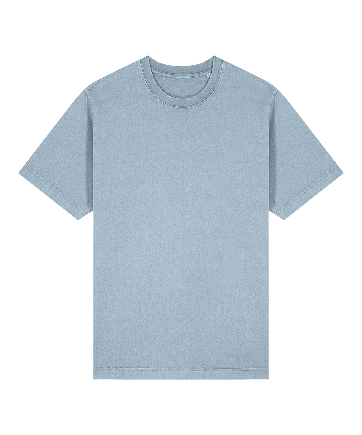 Tryck din logga på T-shirts från Stanley/Stella - Anpassa Freestyler Vintage Premium T-shirt – Unisex i färgen Mellanblå för företag, föreningar och privatpersoner