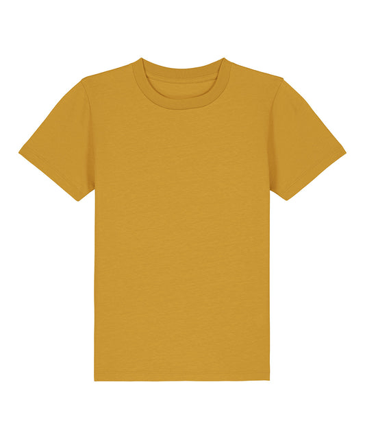 Tryck din logga på T-shirts från Stanley/Stella - Anpassa Stanley Stella - Barn Mini Creator 2.0 i färgen Mörkgul för företag, föreningar och privatpersoner