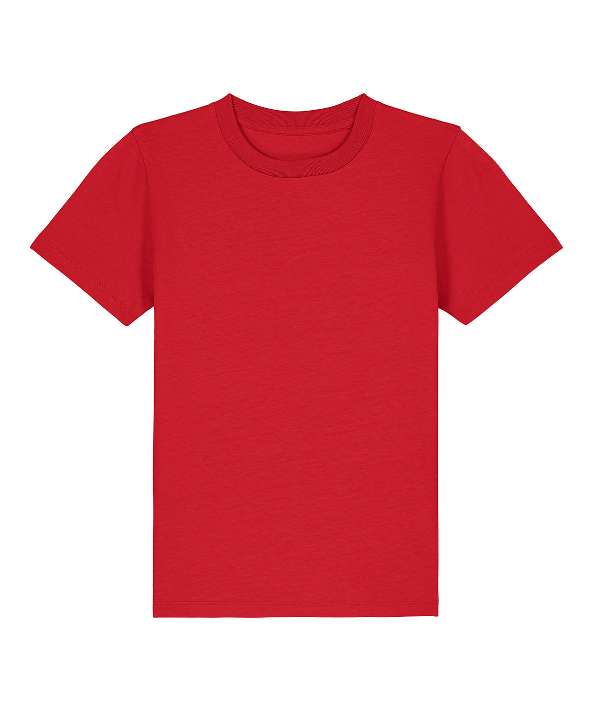 Tryck din logga på T-shirts från Stanley/Stella - Anpassa Stanley Stella - Barn Mini Creator 2.0 i färgen Mellan röd för företag, föreningar och privatpersoner