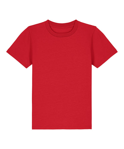 Tryck din logga på T-shirts från Stanley/Stella - Anpassa Stanley Stella - Barn Mini Creator 2.0 i färgen Mellan röd för företag, föreningar och privatpersoner
