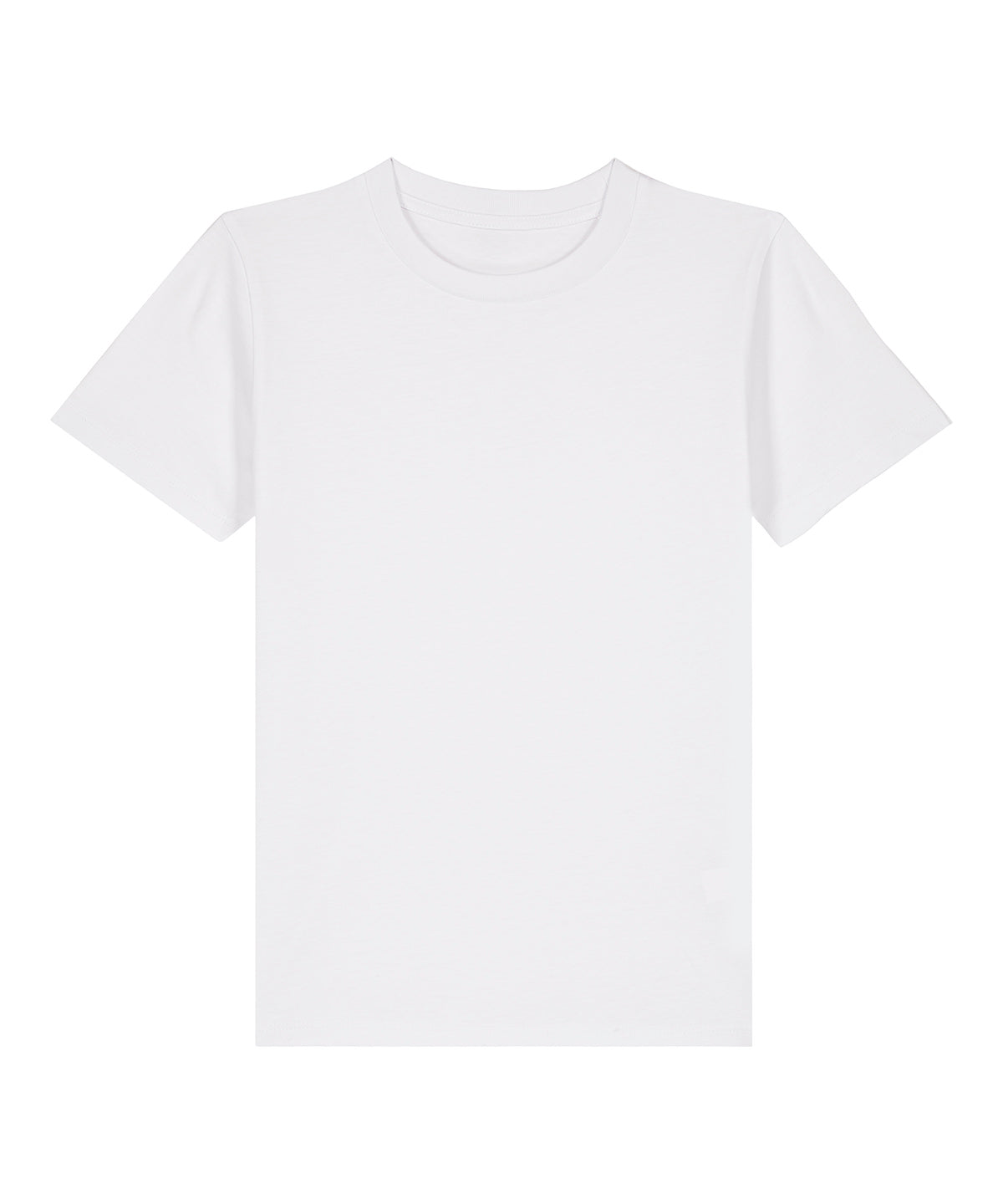 Tryck din logga på T-shirts från Stanley/Stella - Anpassa Stanley Stella - Barn Mini Creator 2.0 i färgen Vit för företag, föreningar och privatpersoner