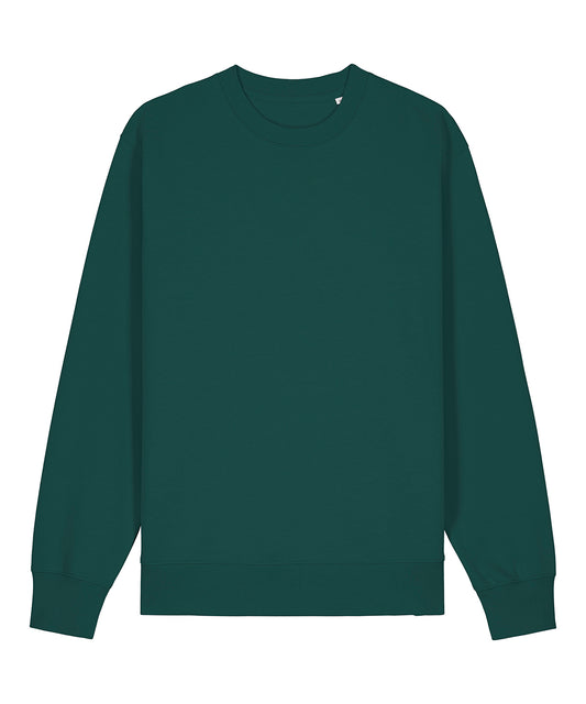 Tryck din logga på Sweatshirts från Stanley/Stella - Anpassa Stanley Stella - Unisex Changer 2.0 Sweatshirt med rund hals i färgen Djup grön för företag, föreningar och privatpersoner