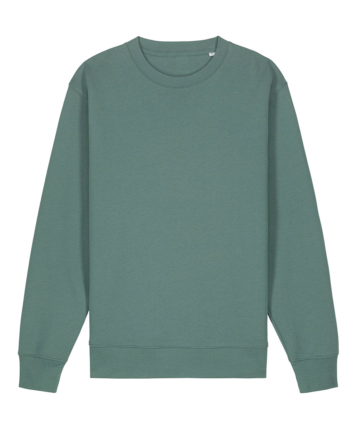 Tryck din logga på Sweatshirts från Stanley/Stella - Anpassa Stanley Stella - Unisex Changer 2.0 Sweatshirt med rund hals i färgen Mörkgrön för företag, föreningar och privatpersoner