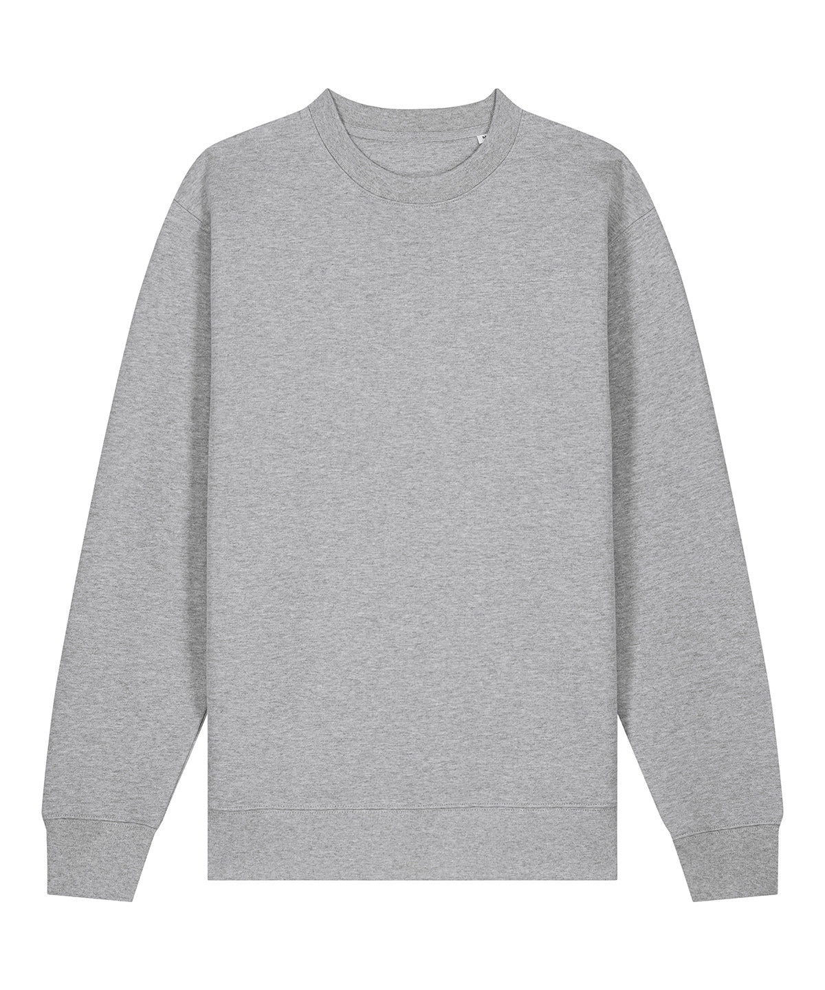 Tryck din logga på Sweatshirts från Stanley/Stella - Anpassa Stanley Stella - Unisex Changer 2.0 Sweatshirt med rund hals i färgen Ljunggrå för företag, föreningar och privatpersoner