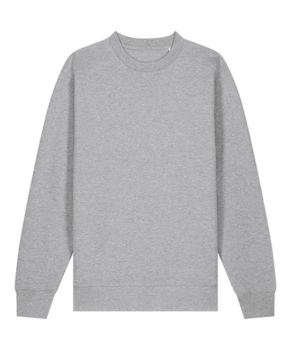 Tryck din logga på Sweatshirts från Stanley/Stella - Anpassa Stanley Stella - Unisex Changer 2.0 Sweatshirt med rund hals i färgen Ljunggrå för företag, föreningar och privatpersoner