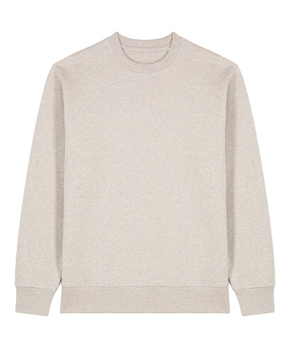 Tryck din logga på Sweatshirts från Stanley/Stella - Anpassa Stanley Stella - Unisex Changer 2.0 Sweatshirt med rund hals i färgen Ljusgrå för företag, föreningar och privatpersoner