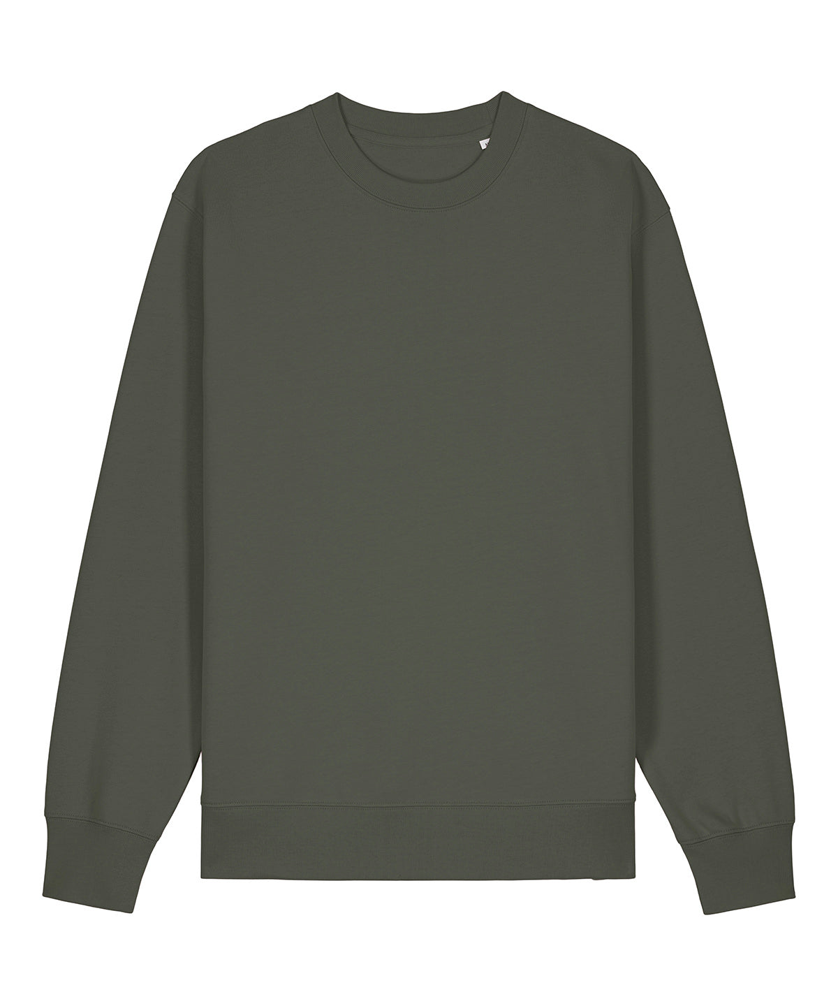 Tryck din logga på Sweatshirts från Stanley/Stella - Anpassa Stanley Stella - Unisex Changer 2.0 Sweatshirt med rund hals i färgen Khaki för företag, föreningar och privatpersoner