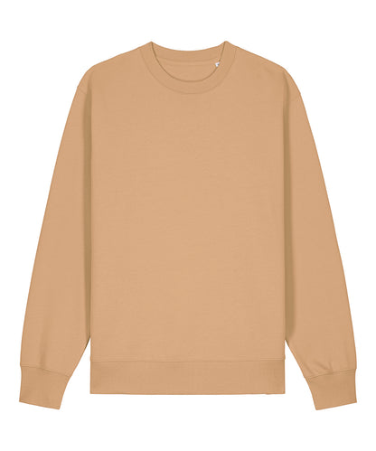Tryck din logga på Sweatshirts från Stanley/Stella - Anpassa Stanley Stella - Unisex Changer 2.0 Sweatshirt med rund hals i färgen Mörkbrun för företag, föreningar och privatpersoner