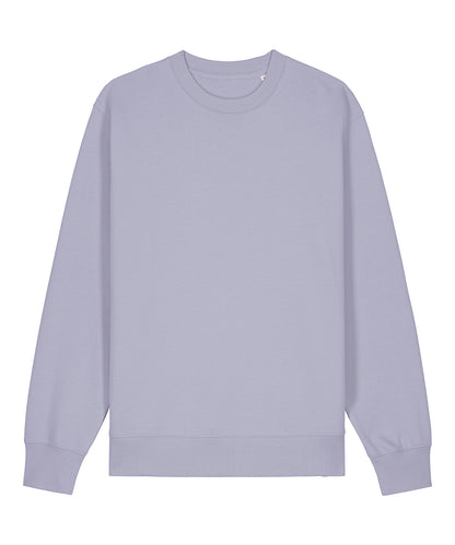 Tryck din logga på Sweatshirts från Stanley/Stella - Anpassa Stanley Stella - Unisex Changer 2.0 Sweatshirt med rund hals i färgen Ljus lila för företag, föreningar och privatpersoner