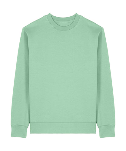 Tryck din logga på Sweatshirts från Stanley/Stella - Anpassa Stanley Stella - Unisex Changer 2.0 Sweatshirt med rund hals i färgen Mint för företag, föreningar och privatpersoner