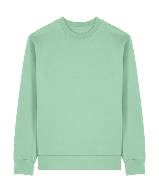 Tryck din logga på Sweatshirts från Stanley/Stella - Anpassa Stanley Stella - Unisex Changer 2.0 Sweatshirt med rund hals i färgen Mint för företag, föreningar och privatpersoner