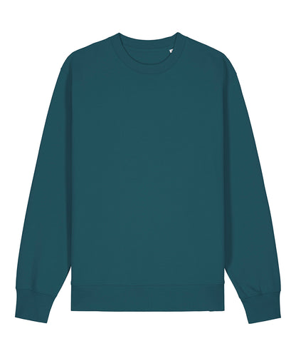 Tryck din logga på Sweatshirts från Stanley/Stella - Anpassa Stanley Stella - Unisex Changer 2.0 Sweatshirt med rund hals i färgen Teal för företag, föreningar och privatpersoner