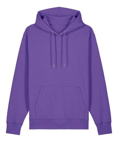 Tryck din logga på Hoodies från Stanley/Stella - Anpassa Stanley Stella - Unisex Cruiser 2.0 Hoodie i färgen Mörk lila för företag, föreningar och privatpersoner