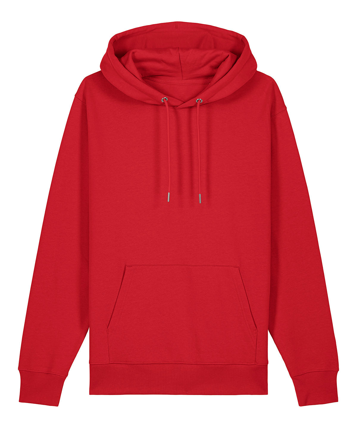 Tryck din logga på Hoodies från Stanley/Stella - Anpassa Stanley Stella - Unisex Cruiser 2.0 Hoodie i färgen Mellan röd för företag, föreningar och privatpersoner