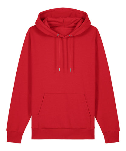 Tryck din logga på Hoodies från Stanley/Stella - Anpassa Stanley Stella - Unisex Cruiser 2.0 Hoodie i färgen Mellan röd för företag, föreningar och privatpersoner