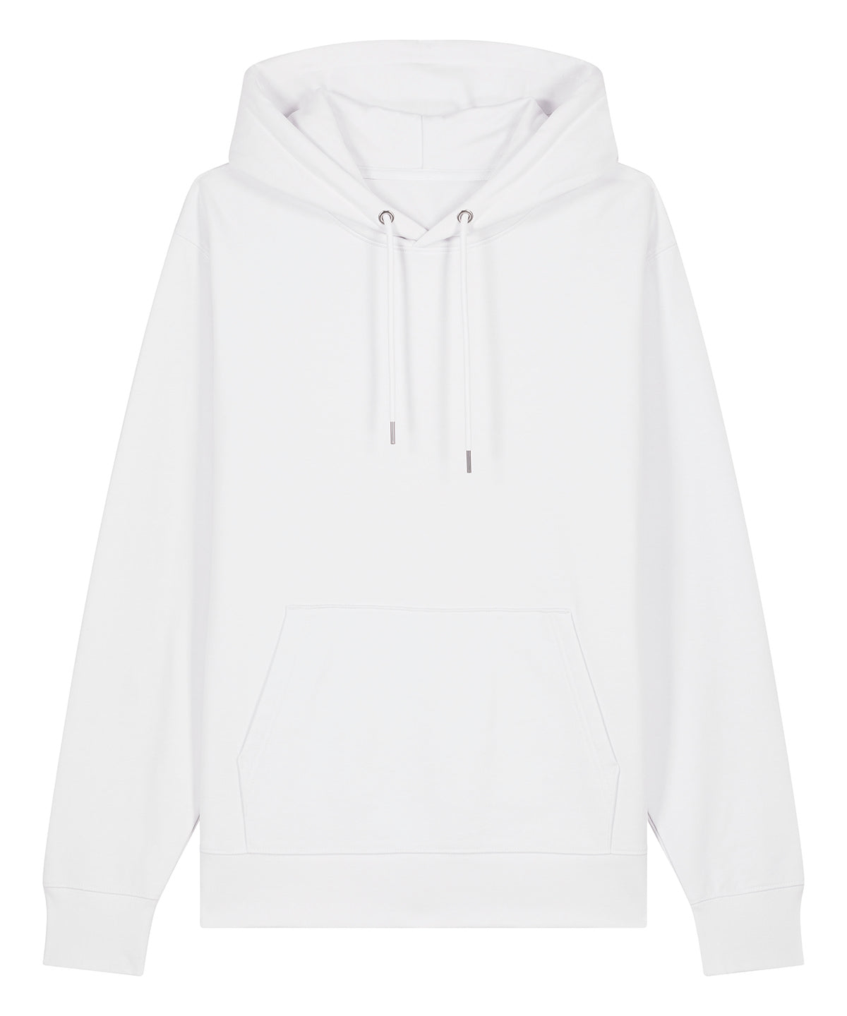 Tryck din logga på Hoodies från Stanley/Stella - Anpassa Stanley Stella - Unisex Cruiser 2.0 Hoodie i färgen Vit för företag, föreningar och privatpersoner