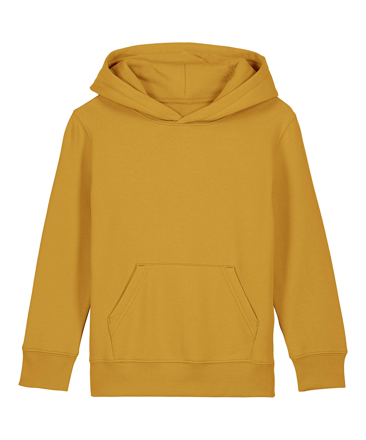 Tryck din logga på Hoodies från Stanley/Stella - Anpassa Stanley Stella - Mini Cruiser 2.0 Barn Hoodie i färgen Mörkgul för företag, föreningar och privatpersoner