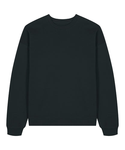 Tryck din logga på Sweatshirts från Stanley/Stella - Anpassa Stanley Stella - Radder 2.0 i färgen Svart för företag, föreningar och privatpersoner