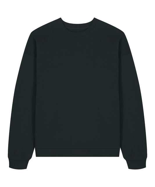 Tryck din logga på Sweatshirts från Stanley/Stella - Anpassa Stanley Stella - Radder 2.0 i färgen Svart för företag, föreningar och privatpersoner