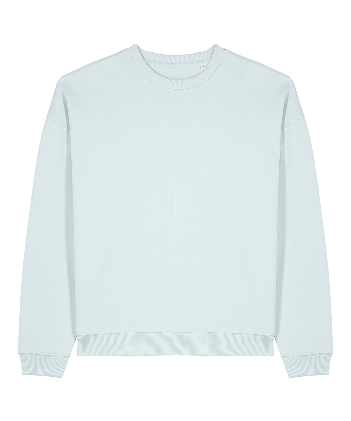 Tryck din logga på Sweatshirts från Stanley/Stella - Anpassa Stanley Stella - Radder 2.0 i färgen Ljusblå för företag, föreningar och privatpersoner