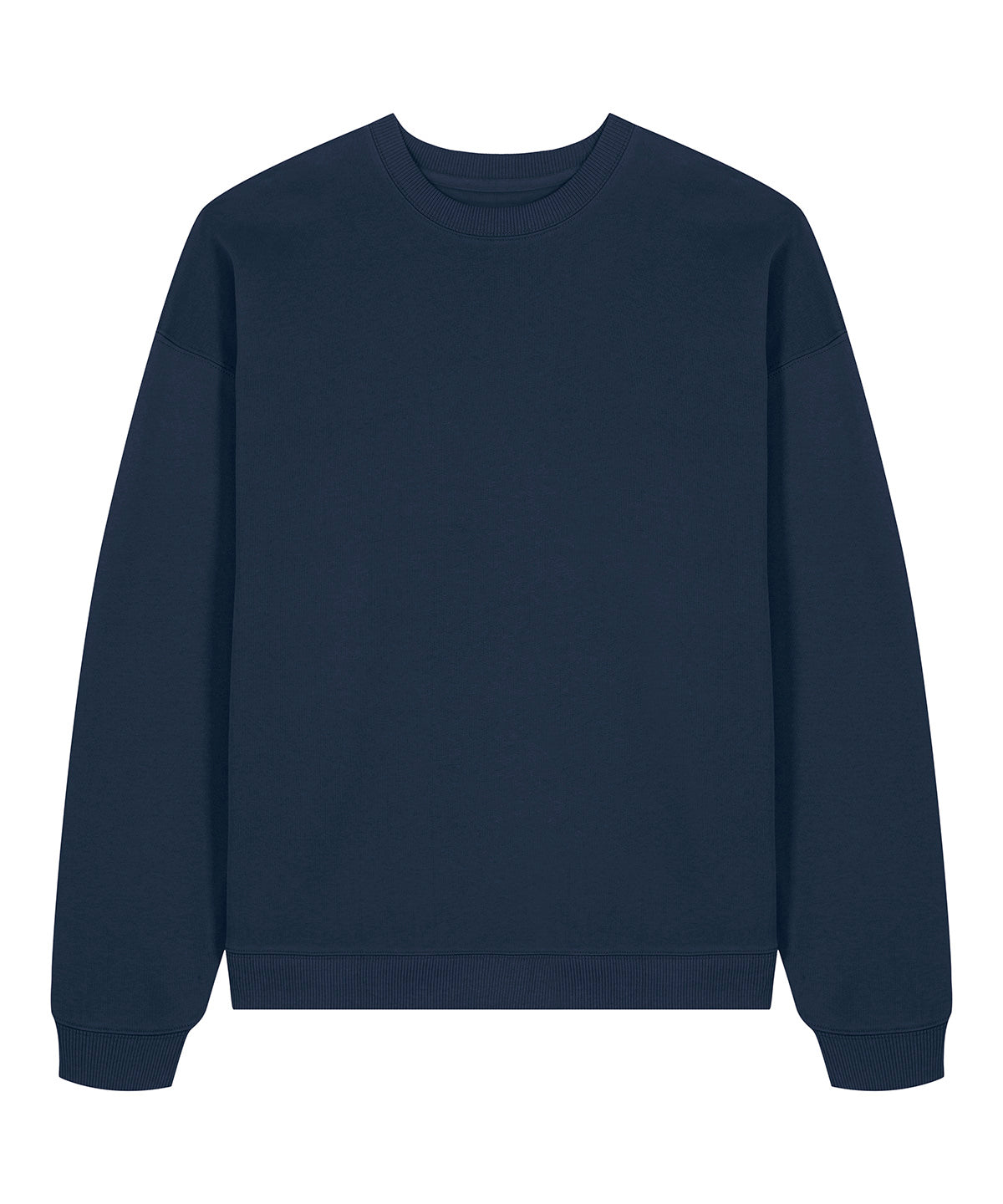 Tryck din logga på Sweatshirts från Stanley/Stella - Anpassa Stanley Stella - Radder 2.0 i färgen Marinblå för företag, föreningar och privatpersoner