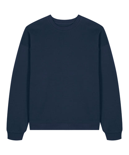 Tryck din logga på Sweatshirts från Stanley/Stella - Anpassa Stanley Stella - Radder 2.0 i färgen Marinblå för företag, föreningar och privatpersoner