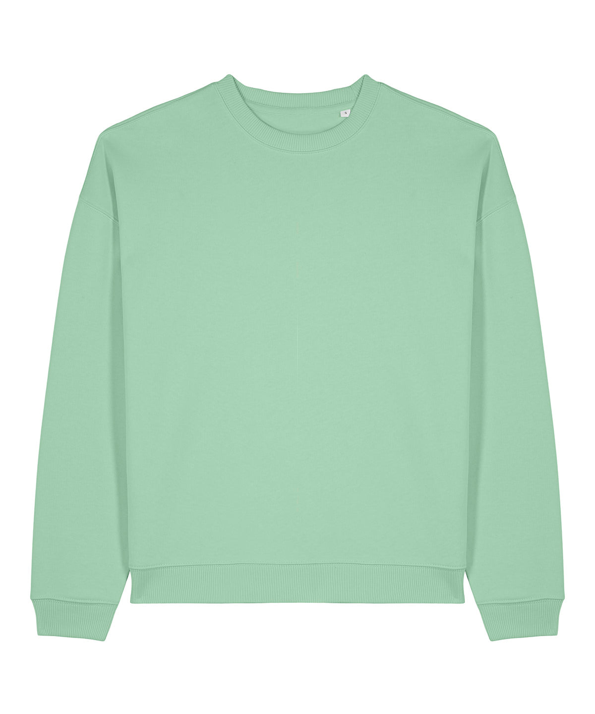 Tryck din logga på Sweatshirts från Stanley/Stella - Anpassa Stanley Stella - Radder 2.0 i färgen Mint för företag, föreningar och privatpersoner