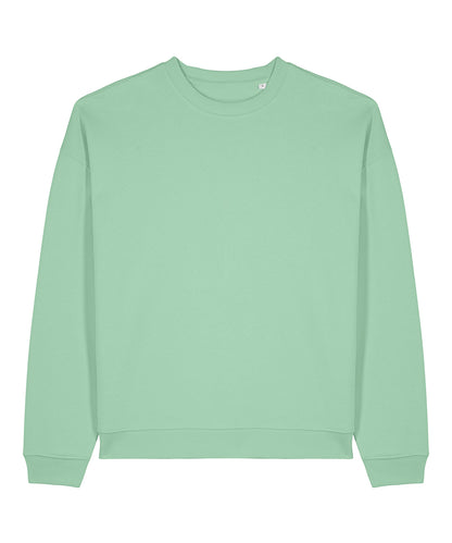 Tryck din logga på Sweatshirts från Stanley/Stella - Anpassa Stanley Stella - Radder 2.0 i färgen Mint för företag, föreningar och privatpersoner