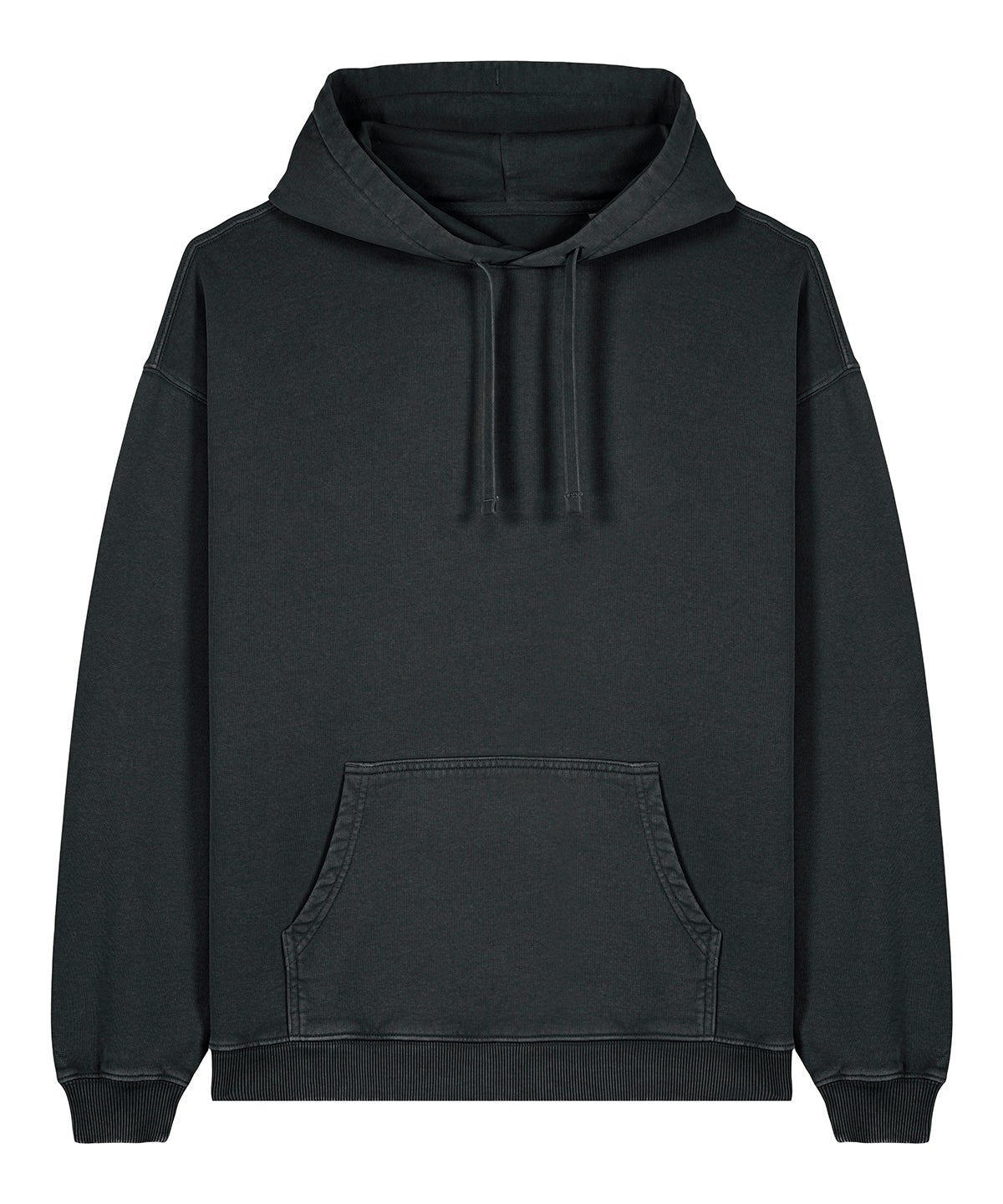 Tryck din logga på Hoodies från Stanley/Stella - Anpassa Stanley Stella - Slammer 2.0 Vintage Hoodie i färgen Svart för företag, föreningar och privatpersoner