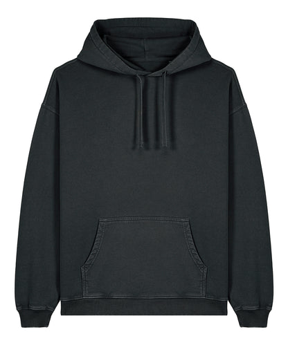 Tryck din logga på Hoodies från Stanley/Stella - Anpassa Stanley Stella - Slammer 2.0 Vintage Hoodie i färgen Svart för företag, föreningar och privatpersoner