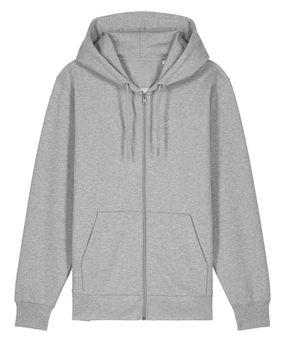 Tryck din logga på Hoodies från Stanley/Stella - Anpassa Stanley Stella - Unisex Cultivator 2.0 Hoodie i färgen Ljunggrå för företag, föreningar och privatpersoner