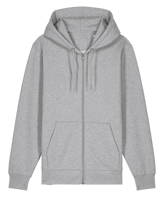 Tryck din logga på Hoodies från Stanley/Stella - Anpassa Stanley Stella - Unisex Cultivator 2.0 Hoodie i färgen Ljunggrå för företag, föreningar och privatpersoner
