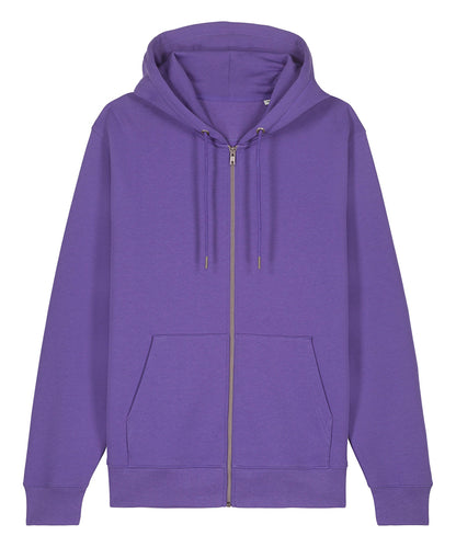 Tryck din logga på Hoodies från Stanley/Stella - Anpassa Stanley Stella - Unisex Cultivator 2.0 Hoodie i färgen Mörk lila för företag, föreningar och privatpersoner