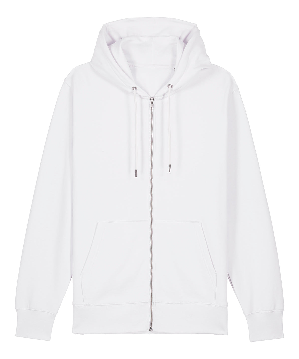 Tryck din logga på Hoodies från Stanley/Stella - Anpassa Stanley Stella - Unisex Cultivator 2.0 Hoodie i färgen Vit för företag, föreningar och privatpersoner