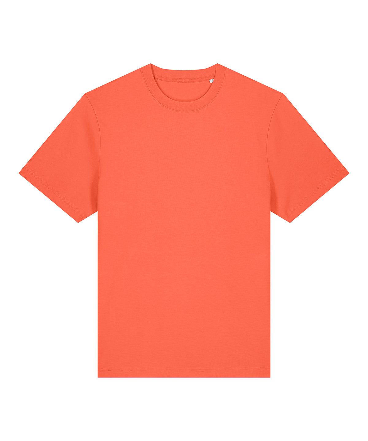 Tryck din logga på T-shirts från Stanley/Stella - Anpassa Stanley Stella - Unisex Sparker 2.0 Heavy T-shirt i färgen Mellan Orange för företag, föreningar och privatpersoner