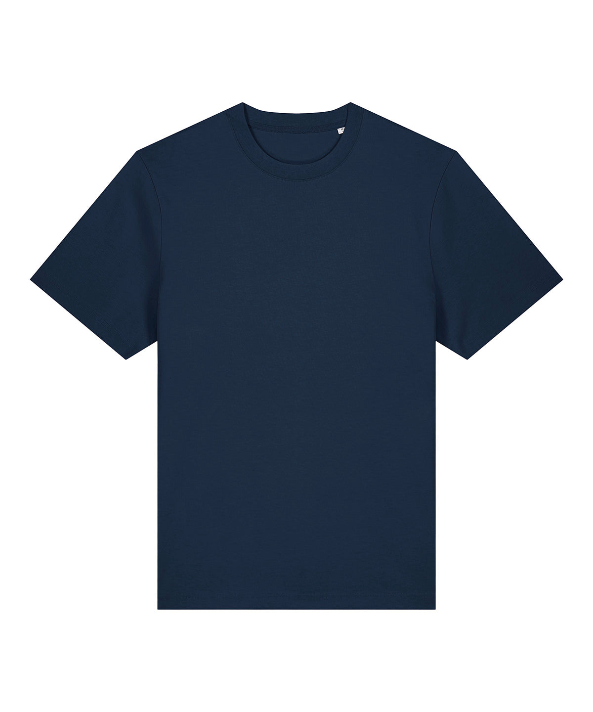 Tryck din logga på T-shirts från Stanley/Stella - Anpassa Stanley Stella - Unisex Sparker 2.0 Heavy T-shirt i färgen Marinblå för företag, föreningar och privatpersoner
