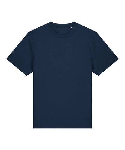 Tryck din logga på T-shirts från Stanley/Stella - Anpassa Stanley Stella - Unisex Sparker 2.0 Heavy T-shirt i färgen Marinblå för företag, föreningar och privatpersoner