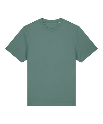 Tryck din logga på T-shirts från Stanley/Stella - Anpassa Stanley Stella - Unisex Sparker 2.0 Heavy T-shirt i färgen Mörkgrön för företag, föreningar och privatpersoner