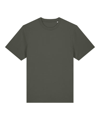 Tryck din logga på T-shirts från Stanley/Stella - Anpassa Stanley Stella - Unisex Sparker 2.0 Heavy T-shirt i färgen Khaki för företag, föreningar och privatpersoner