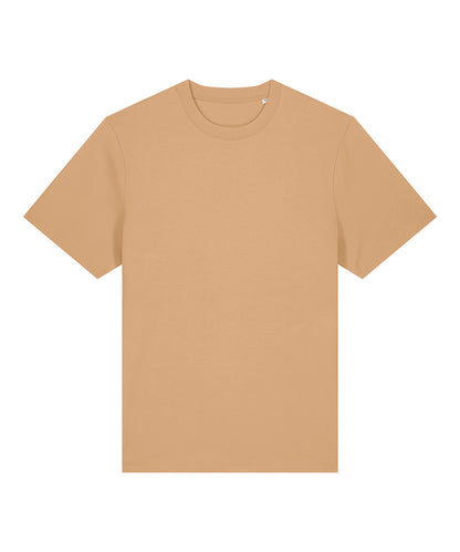 Tryck din logga på T-shirts från Stanley/Stella - Anpassa Stanley Stella - Unisex Sparker 2.0 Heavy T-shirt i färgen Mörkbrun för företag, föreningar och privatpersoner