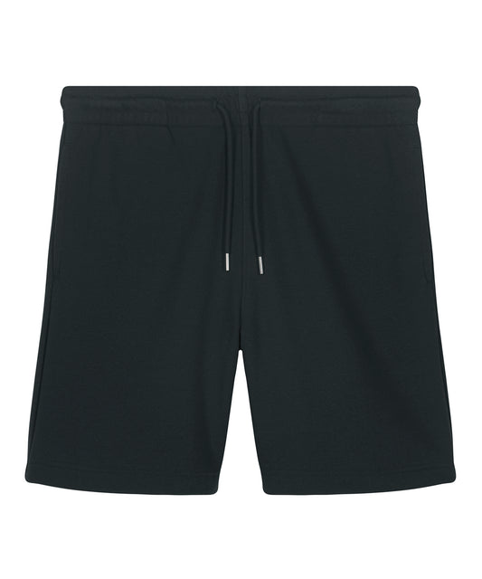 Tryck din logga på Shorts från Stanley/Stella - Anpassa Unisex Trainer 2.0 joggershorts i färgen Svart för företag, föreningar och privatpersoner