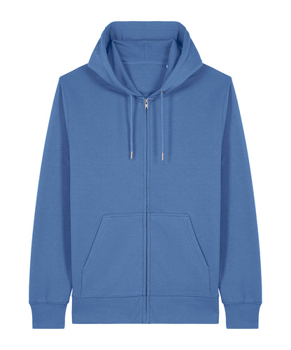 Tryck din logga på Hoodies från Stanley/Stella - Anpassa Stanley Stella - Anslutning 2.0 Hoodie i färgen Mellanblå för företag, föreningar och privatpersoner