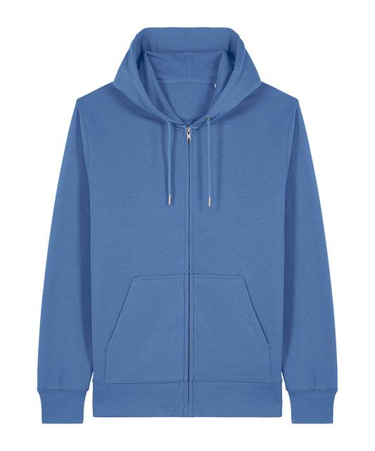 Tryck din logga på Hoodies från Stanley/Stella - Anpassa Stanley Stella - Anslutning 2.0 Hoodie i färgen Mellanblå för företag, föreningar och privatpersoner