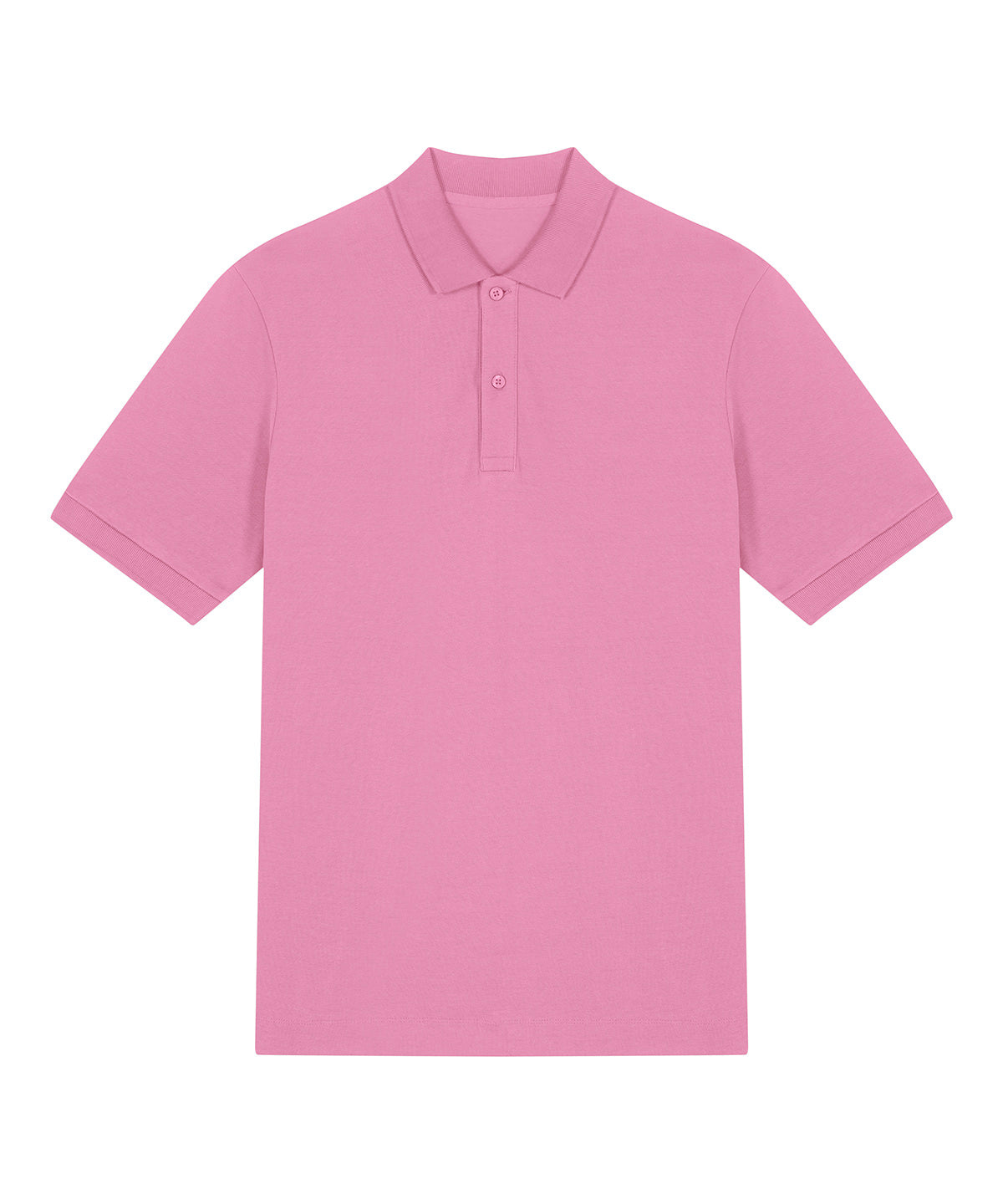 Tryck din logga på Piké från Stanley/Stella - Anpassa Stanley Stella - Prepster 2.0 Premium Piké, Unisex i färgen Mellanrosa för företag, föreningar och privatpersoner