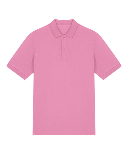 Tryck din logga på Piké från Stanley/Stella - Anpassa Stanley Stella - Prepster 2.0 Premium Piké, Unisex i färgen Mellanrosa för företag, föreningar och privatpersoner
