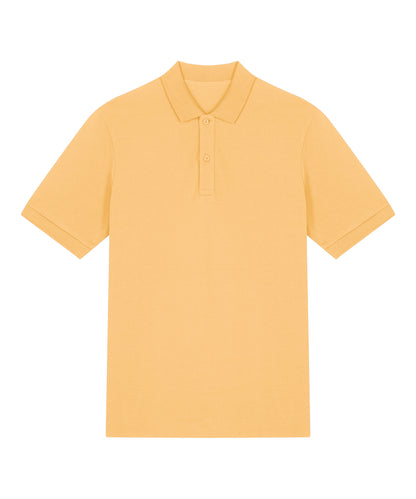 Tryck din logga på Piké från Stanley/Stella - Anpassa Stanley Stella - Prepster 2.0 Premium Piké, Unisex i färgen Ljus orange för företag, föreningar och privatpersoner